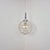 Glass Pendant Lamp, Germany, 1960s Dimensions: Height – 38 cm Diameter – 25 cm Cable length – 150 cm Condition: very good....