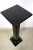 Black Art Nouveau Pedestal in Ebonized Beechwood, Austria, 1900s For Sale - Image 8 of 13