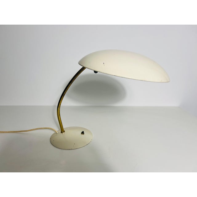 German Metal Table Lamp , 1960s For Sale - Image 4 of 9