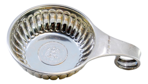 Silver Wine Tasting Cup with Mexican Coin Inside