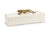 Contemporary Wood Cheetah Box - Cream For Sale - Image 3 of 3