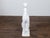 Midcentury Italian White Porcelain Sculpture of a Calm, Sitting Greyhound For Sale In Atlanta - Image 6 of 12