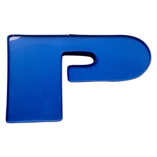 Vintage Sign Letter P For Sale
