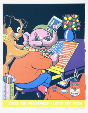 Eduardo Paolozzi, Lots of Pictures, Lots of Fun, Serigraph
