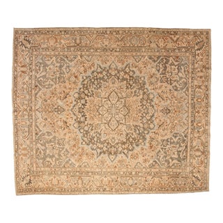 Vintage Distressed Bakhtiari Carpet - 10'9" x 12'5" For Sale