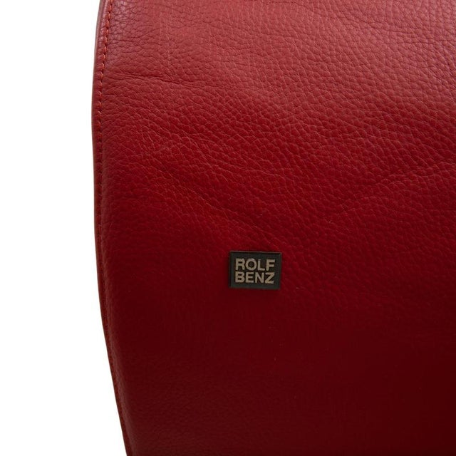 545 Two-Seater Sofa in Leather from Rolf Benz For Sale - Image 9 of 13