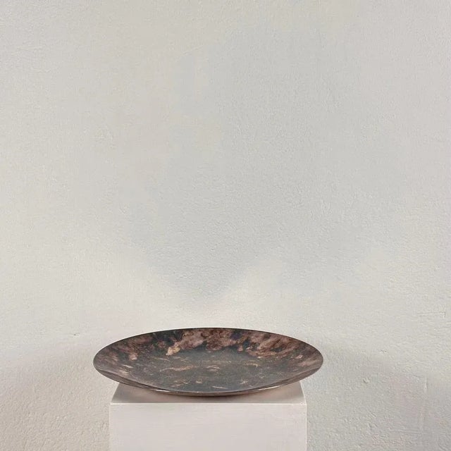 Large Round Silver-Plated Centerpiece/Tray attributed to Lino Sabattini, Italy, 1970s For Sale - Image 3 of 10