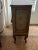Contemporary Cabinet Original Factory Painting in French Style Front Doors With Key For Sale - Image 3 of 7