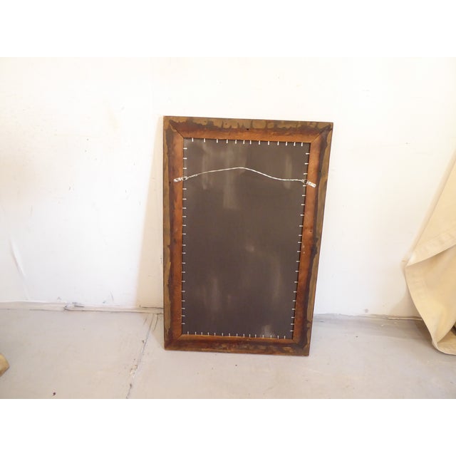 American Antique Silverleaf Mirror For Sale - Image 3 of 4