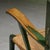 Green Lacquered Chestnut and Papercord I due forni Firenze Armchairs, Italy, Set of 2 For Sale - Image 6 of 10