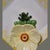 Late 20th Century Vintage "Cali "Ceramic Lotus Flower Lily Pod 3DFrog Chip & Dip Platter For Sale - Image 5 of 9