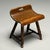 Mid-Century Modern Swedish Mid-Century Modern, Provincial Milking Stool, Oak, Sweden, 1900s For Sale - Image 3 of 10