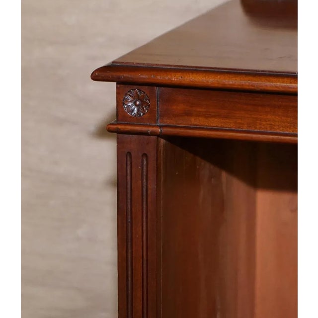 Wood Antique Victorian Hardwood Military Campaign Drinks Cabinet or Tv Stand For Sale - Image 7 of 18