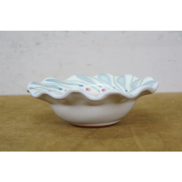 1990s 1995 Mackenzie Childs Brighton Pavillion Platter Tray Chips & Dip Dish Set For Sale - Image 5 of 13
