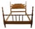 Sprague & Carleton Solid Hard Rock Maple Colonial Early American Full Size Bed 210-400-784 For Sale
