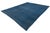 Modern Handmade Deep Indigo Wool Kilim Rug – Minimalist Contemporary Flatweave For Sale - Image 12 of 12