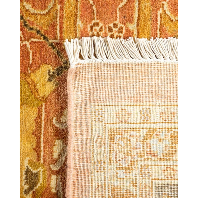 2000 - 2009 Mogul, One-of-a-Kind Hand-Knotted Area Rug in Brown, 8' 2" x 10' 3" For Sale - Image 5 of 8