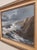 1970s Doug Oliver Painting "Seascape" on Canvas 16"x20" Wood Framed Early Work For Sale - Image 4 of 14