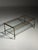 Mid-century coffee table with 2 glass tops. In good condition! Only light signs of use commensurate with age. Dimensions:...