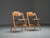 Set of 2 se 18 folding chair, designed by german architect egon eiermann in 1952. Initially created for communal spaces...