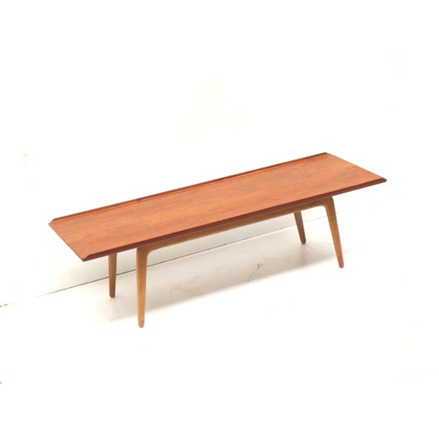 Large Vintage Coffee Table by Arnold Madsen & Henry Schubell for Bovenkamp, 1960s For Sale - Image 6 of 7