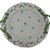 Herend Blue Garland PBG Model 1173 Handled 12-Inch Chop Plate Round Serving Platter Made in Hungary c. 1960-1980....