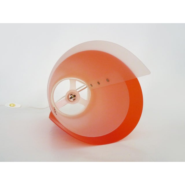 Orange Table Lamp by Samuel Parker for Slamp, 1980s For Sale - Image 8 of 11