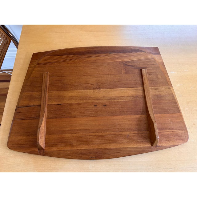 Jens Quistgaard Vintage Dansk Teak Tray Jens Harald Quistgaard For Sale - Image 4 of 8