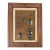 20th Century Assemblage of Vintage and Antique Keys in Walnut Frame For Sale
