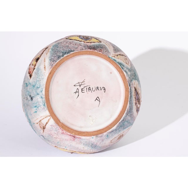 Majolica Vases, 1960s, Set of 2 For Sale - Image 7 of 8