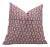 Fabdivine Traditional Block Print Pillow Cover 24x24 Inch Duck Canvas-Tulsi Buti For Sale