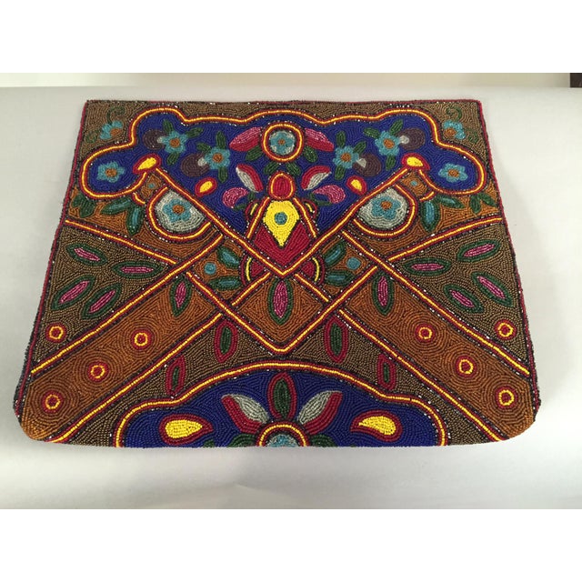 HUge 1930s Art Deco Beaded Clutch Bag Oversized Pristine Condition ...