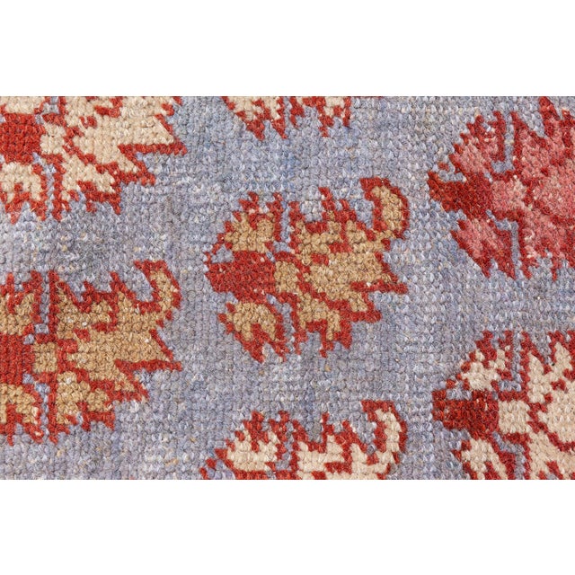 Beige Antique Turkish Ghiordes For Sale - Image 8 of 9