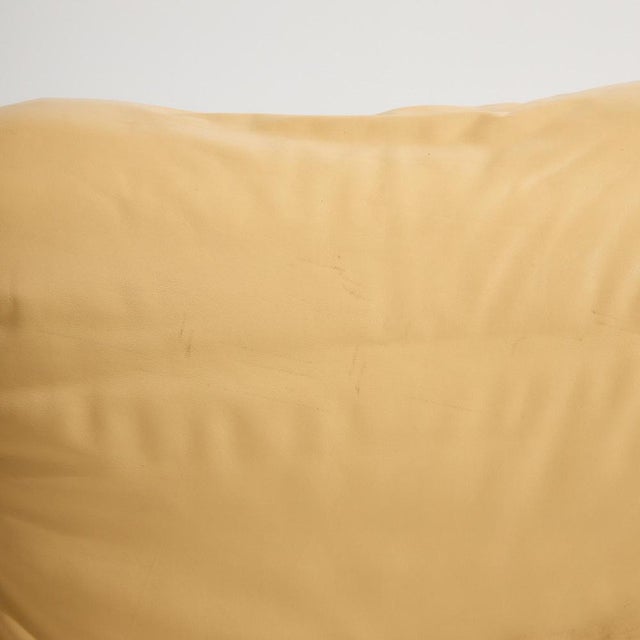 Maralunga Leather Seating by Vico Magistretti for Cassina, Set of 3 For Sale - Image 10 of 18