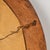 Large Antique Deep Wood Framed Oval Mirror With Gold Accent For Sale - Image 14 of 17