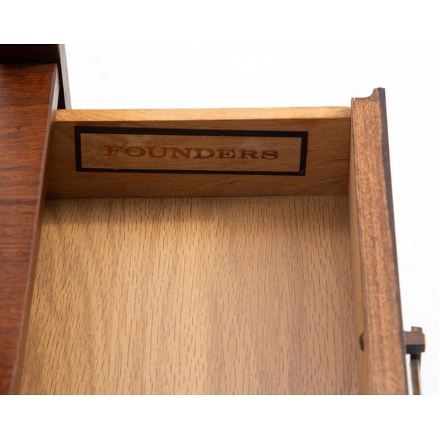 Jack Cartwright Founders Furniture Night Stand End Table Single Drawer Mid-Century For Sale - Image 10 of 11