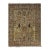 Sultani Pineapple Floral Wool Rug in Gray and Burgundy, 4'10" X 6'5" For Sale