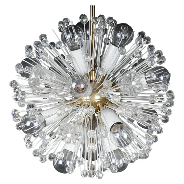 Vintage Snowball Chandelier by Emil Stejnar, 1950s For Sale