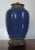 19th Century Chinese Powder Blue Porcelain Vase with French Bronze Mounts For Sale - Image 4 of 9