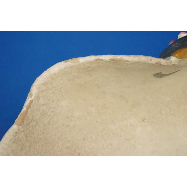 Art Deco Basket Vase in Majolicated Ceramic by Dante Baldelli, 1920s For Sale - Image 15 of 18