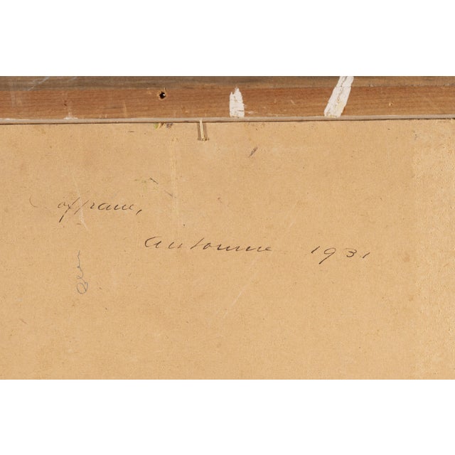 Lili Erzinger, Autumn. 1931, Oil on Board For Sale - Image 10 of 13