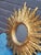 Wood Gilt Sun Wall Mirror, 1970s For Sale - Image 7 of 9