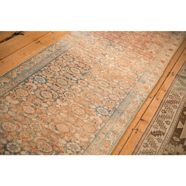 1930s Vintage Distressed Malayer Rug Runner - 2'8" x 13'3" For Sale - Image 5 of 8