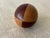 Antique Arts & Crafts Intarsia Inlay Turned Wood Darning Eggs, Set of 5 For Sale - Image 12 of 18