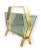 Modern Brass Magazine Rack, Italy 1970 For Sale - Image 12 of 13