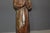 Carved Wood Saint Praying, Burgundy, Late 18th Century For Sale - Image 3 of 15