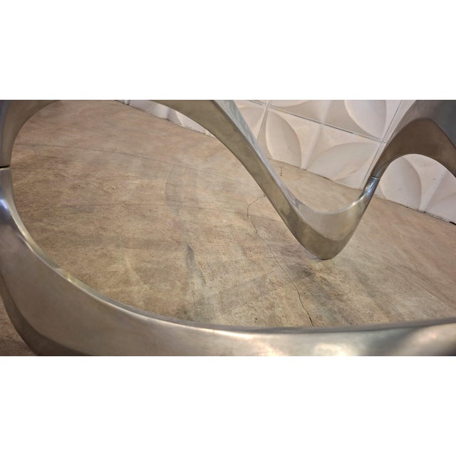1970s Snake Coffee Table by Knut Hesterberg for Ronald Schmitt, 1970s For Sale - Image 5 of 6