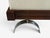 Martin Borenstein, Daybed, Walnut, Steel, Beige Upholstery, Usa, 1960s For Sale - Image 10 of 12