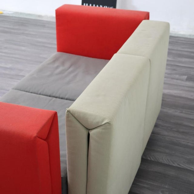 Vintage Modular Sofa by ​​C. Forcolini & Gianfranchi for Alias, 1980s, Set of 2 For Sale - Image 15 of 18