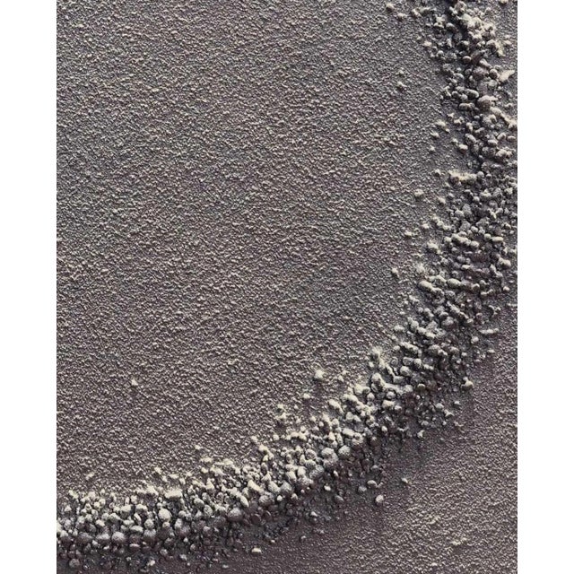 Pebbles, sand and pigment on panel, frame not necessary as it has worked edges. Artist Statement My artistic practice has...